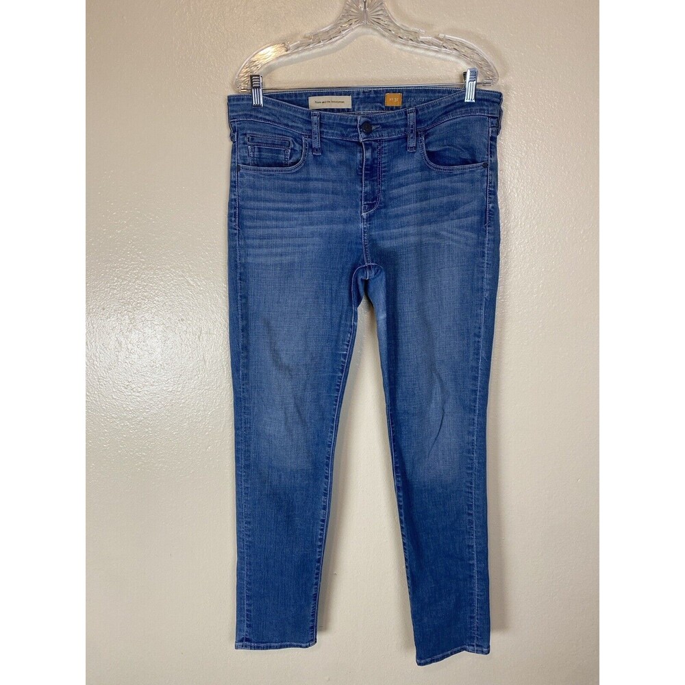 Anthropologie Blue Skinny Jeans